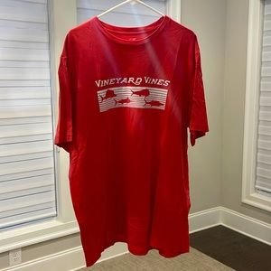 Vineyard vines dullish red